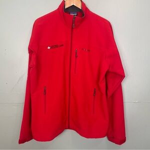 Patagonia Men’s Simple Guide Jacket Light Weight Red Style 83747 Full Zip Large